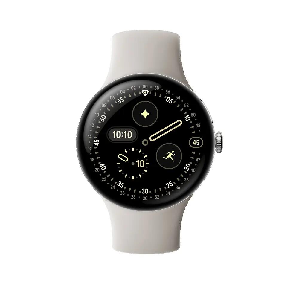 Slimme horloge Google Pixel Watch 4 45 mm Unisex Zilver/Porselein 3/10