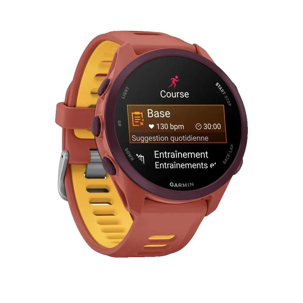 Montre GPS Garmin Forerunner 170 Musique Rouge/Orange 3/4