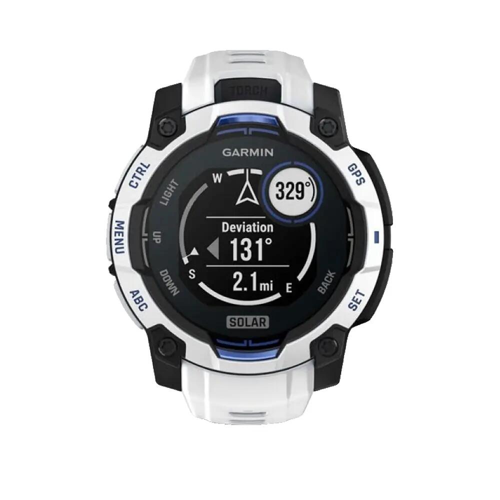 Orologio GPS Garmin Instinct 3 Solar Bianco/Blu 45mm 7/10
