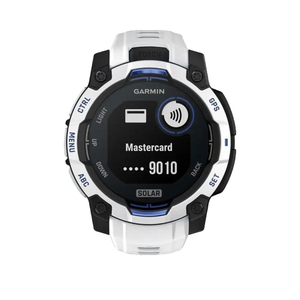 Orologio GPS Garmin Instinct 3 Solar Bianco/Blu 45mm 4/10