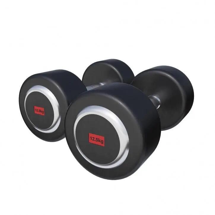 RACK PRO + 5 PAIRES D'HALTÈRES RONDS DE 2,5KG À 15KG 8/14