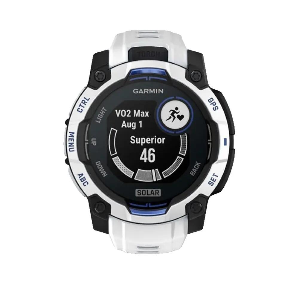 Orologio GPS Garmin Instinct 3 Solar Bianco/Blu 45mm 2/10