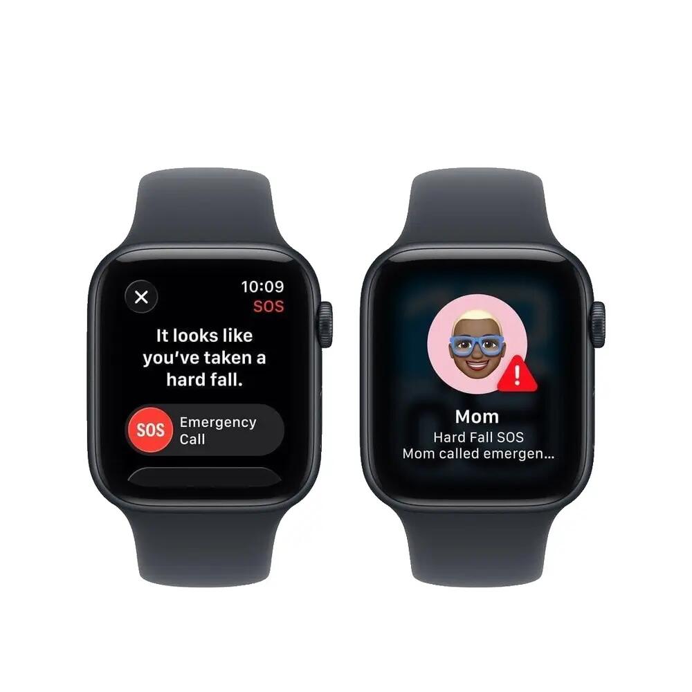Apple Watch SE 3 GPS Aluminium Middernacht M/L 7/8