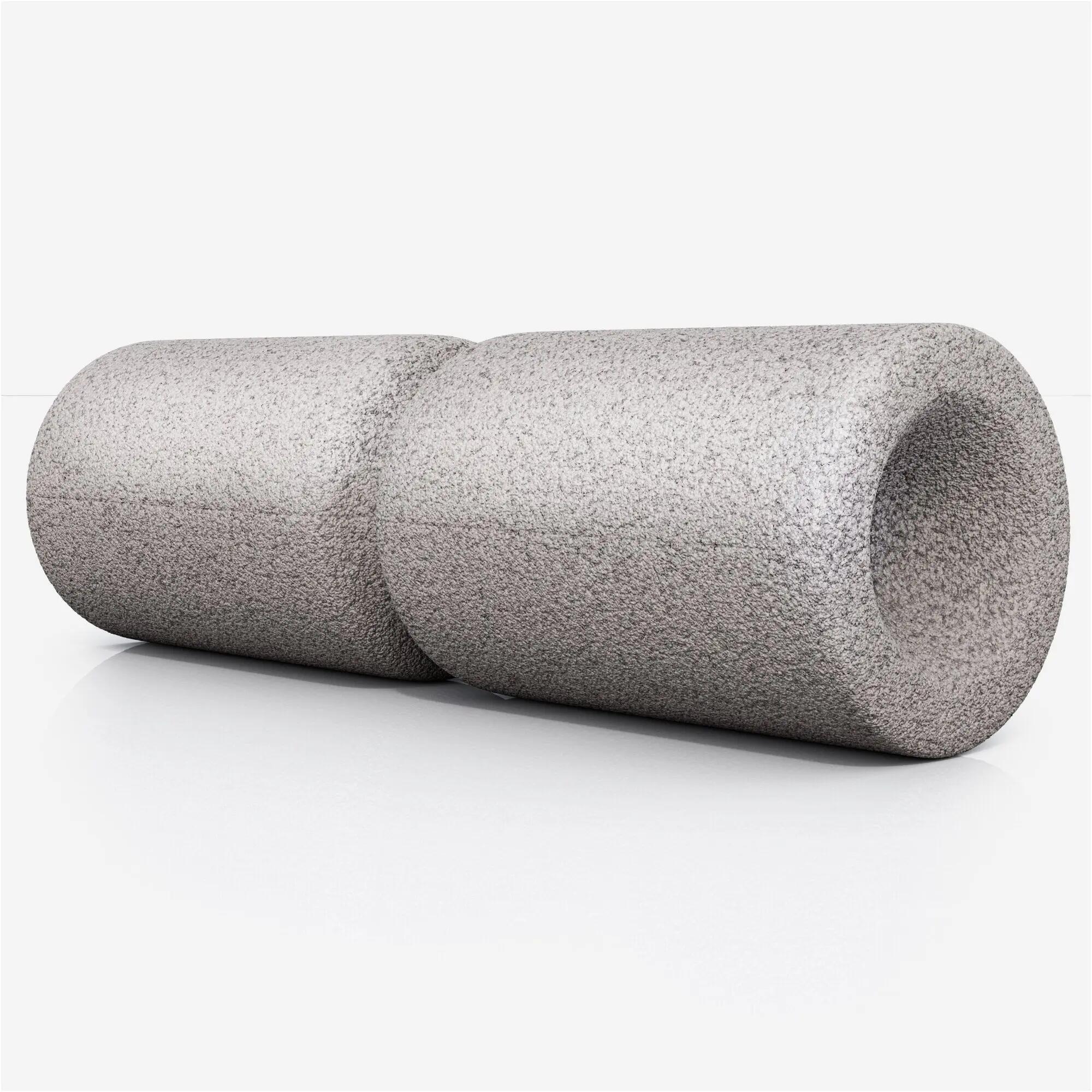Faszienrolle - mit Umlaufrille, Foam Roller, Massagerolle, Massage, Yoga 5/11