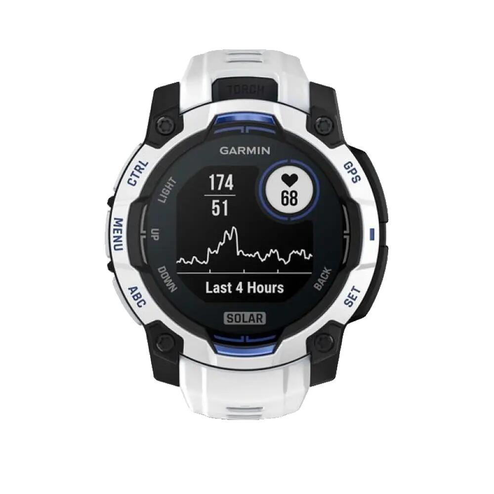 Orologio GPS Garmin Instinct 3 Solar Bianco/Blu 45mm 10/10