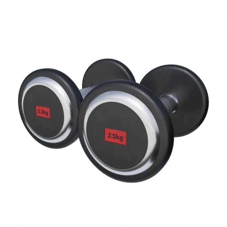 RACK PRO + 5 PAIRES D'HALTÈRES RONDS DE 2,5KG À 15KG 11/14