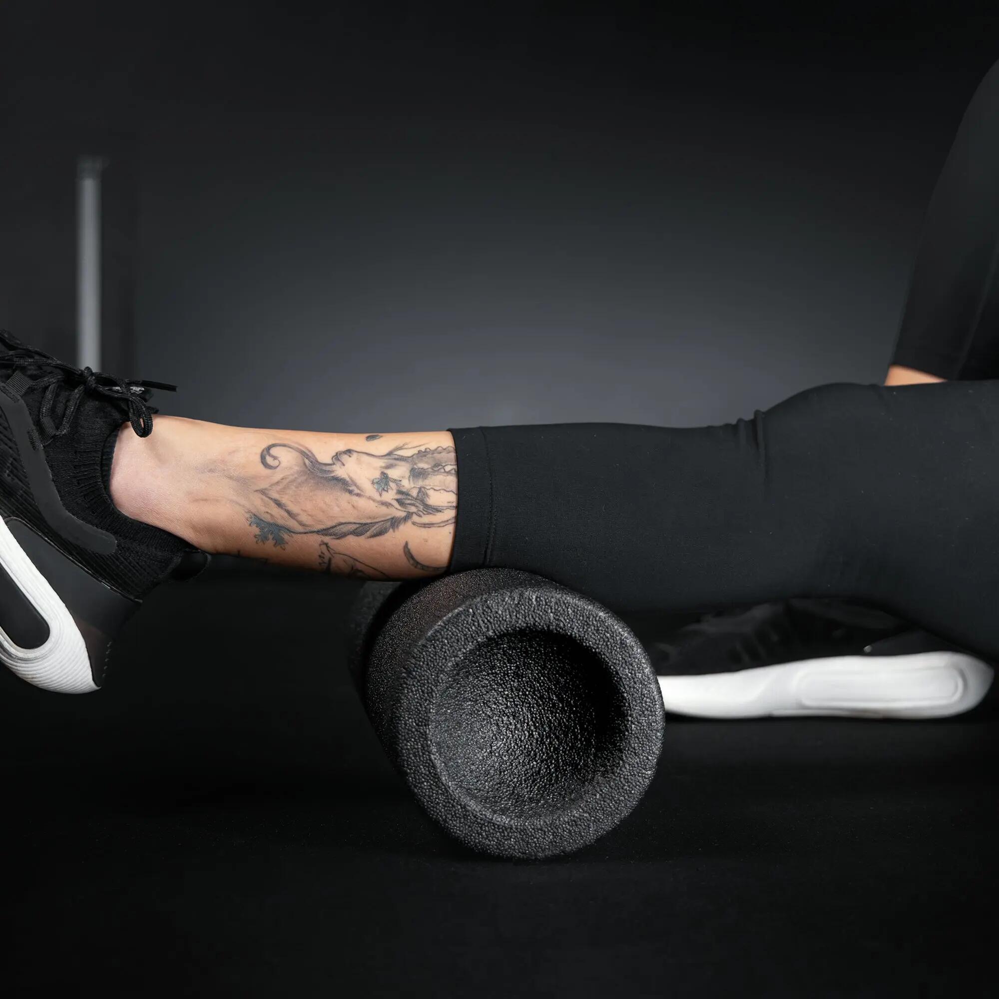 Foam Roller ø 13 cm - Fascia - Massage - Fitness - Pilates - Yoga - Zwart 11/11