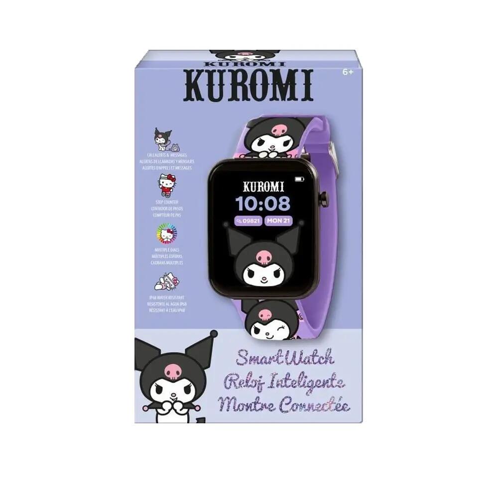 Reloj inteligente Kids Licensing Kuromi Violeta 2/3