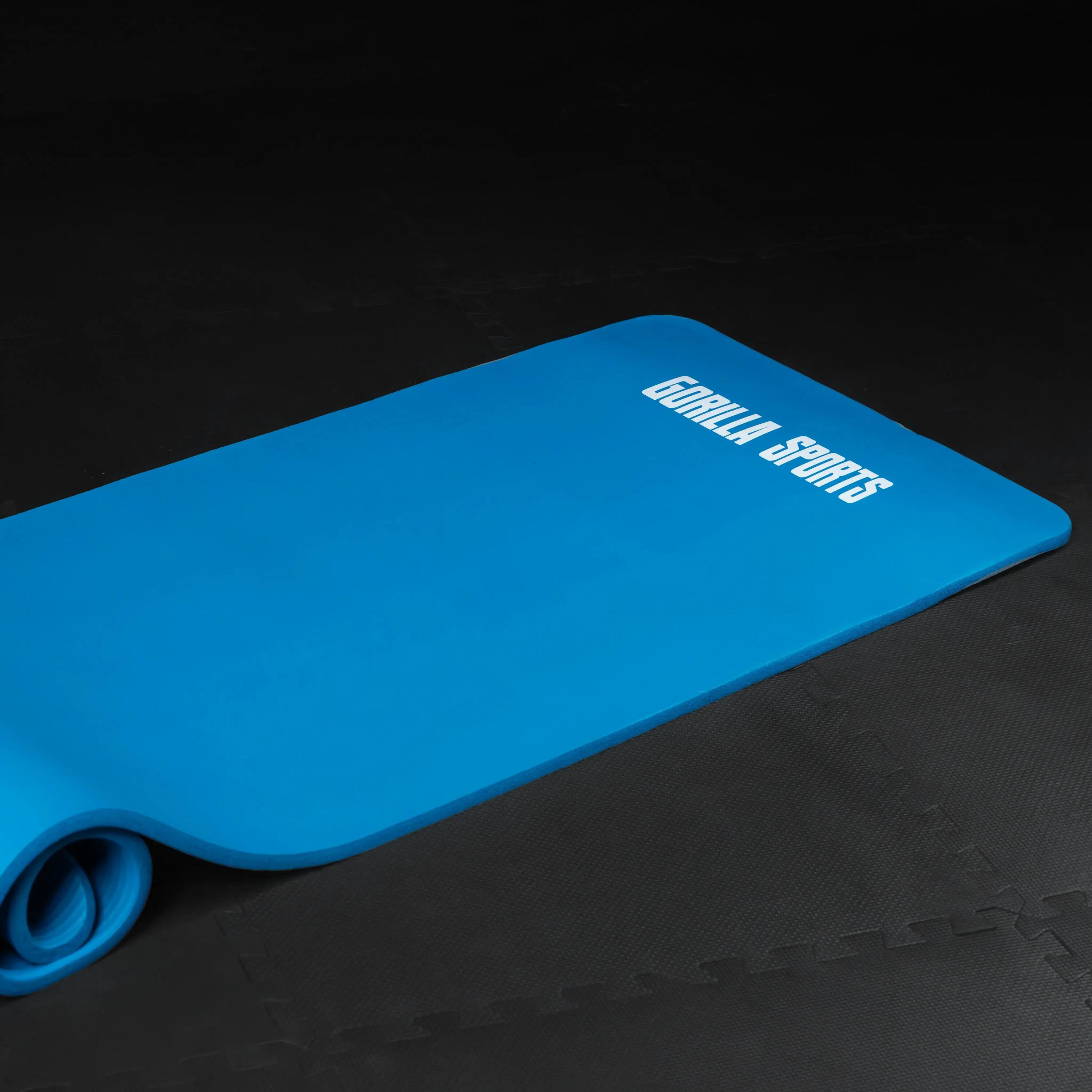 Yogamatte - 190x100x1,5 cm, mit Tragegurt, Gymnastikmatte, Fitnessmatte 7/9
