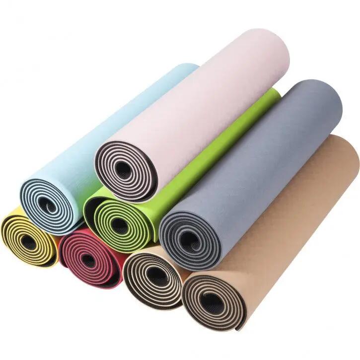 TAPETE BICOLOR 180CM X 60CM X 0,6CM | YOGA PILATES E FITNESS | SELECÇÃO DE CORES 10/10
