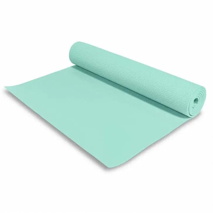 Mata do jogi PVC Gorilla Sports śnieżny błękit 180 x 60 x 0,5 9/12