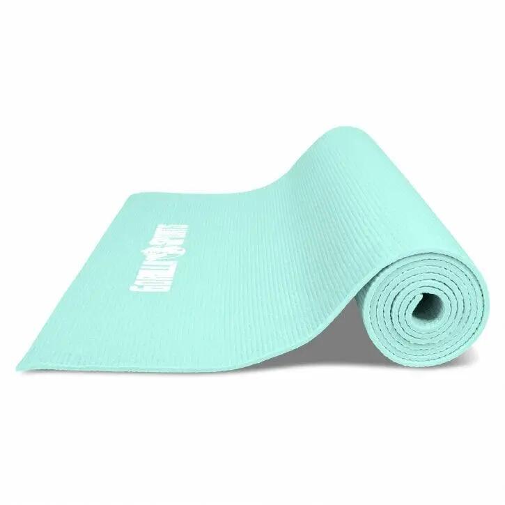 Mata do jogi PVC Gorilla Sports śnieżny błękit 180 x 60 x 0,5 8/12