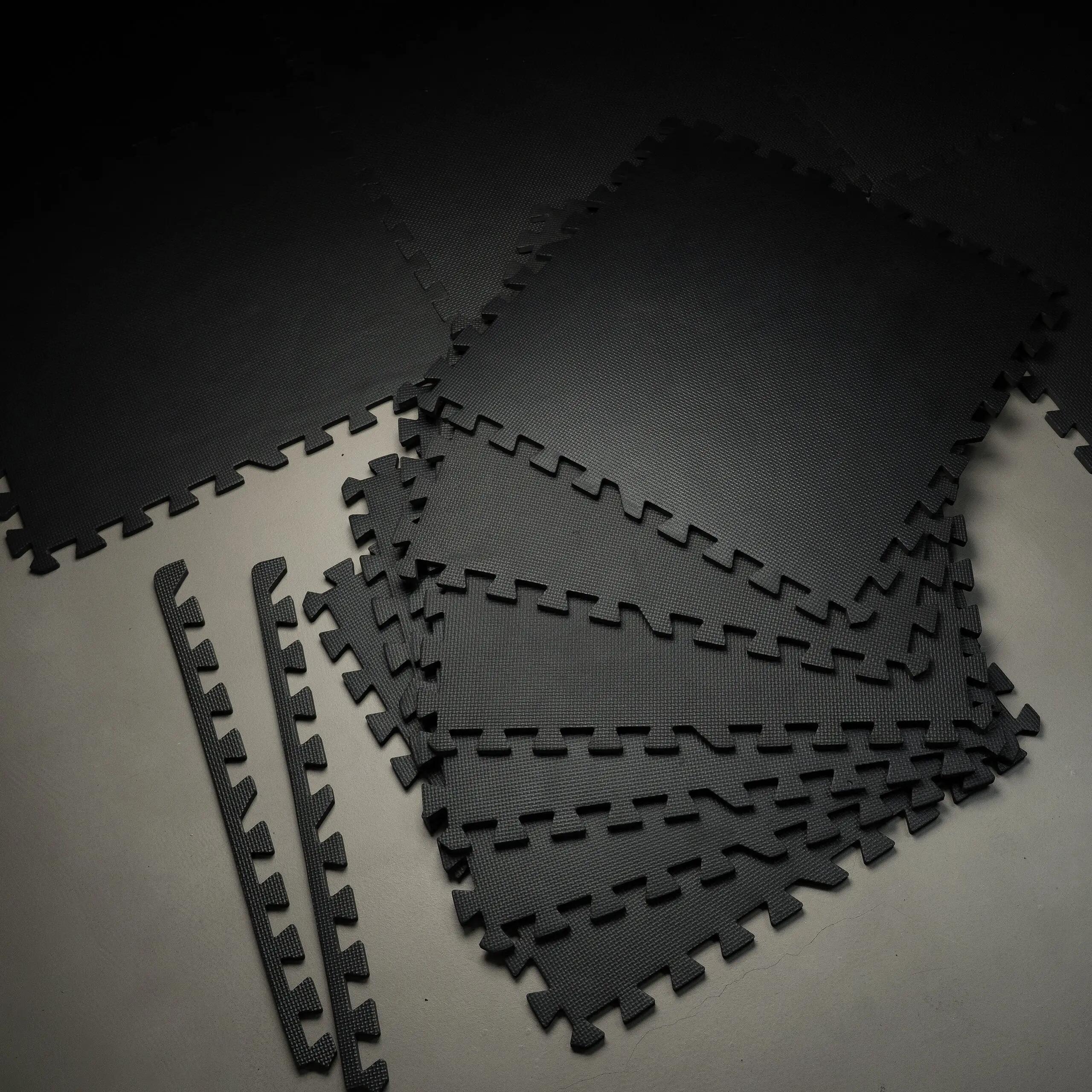 8 eindstukken Groen voor Beschermingsmatten - Puzzel matten 2/7