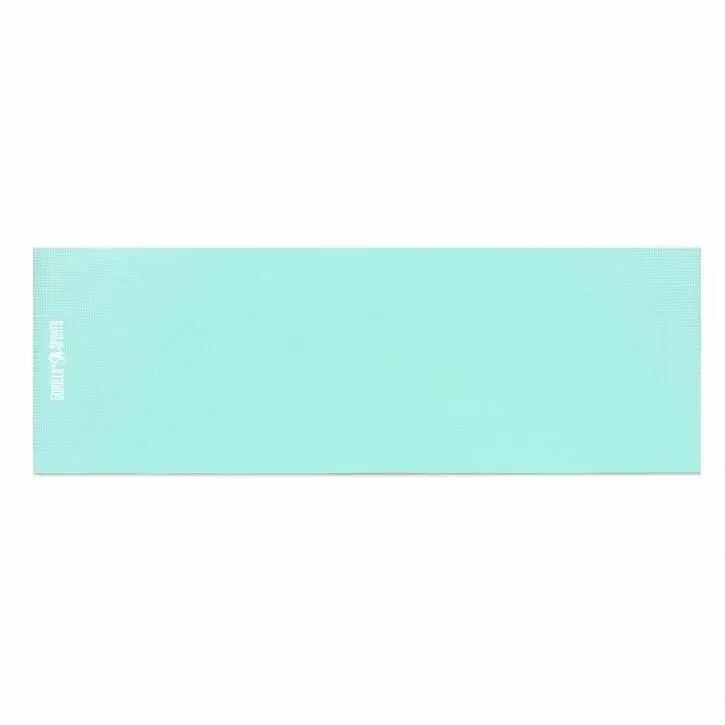 Mata do jogi PVC Gorilla Sports śnieżny błękit 180 x 60 x 0,5 11/12