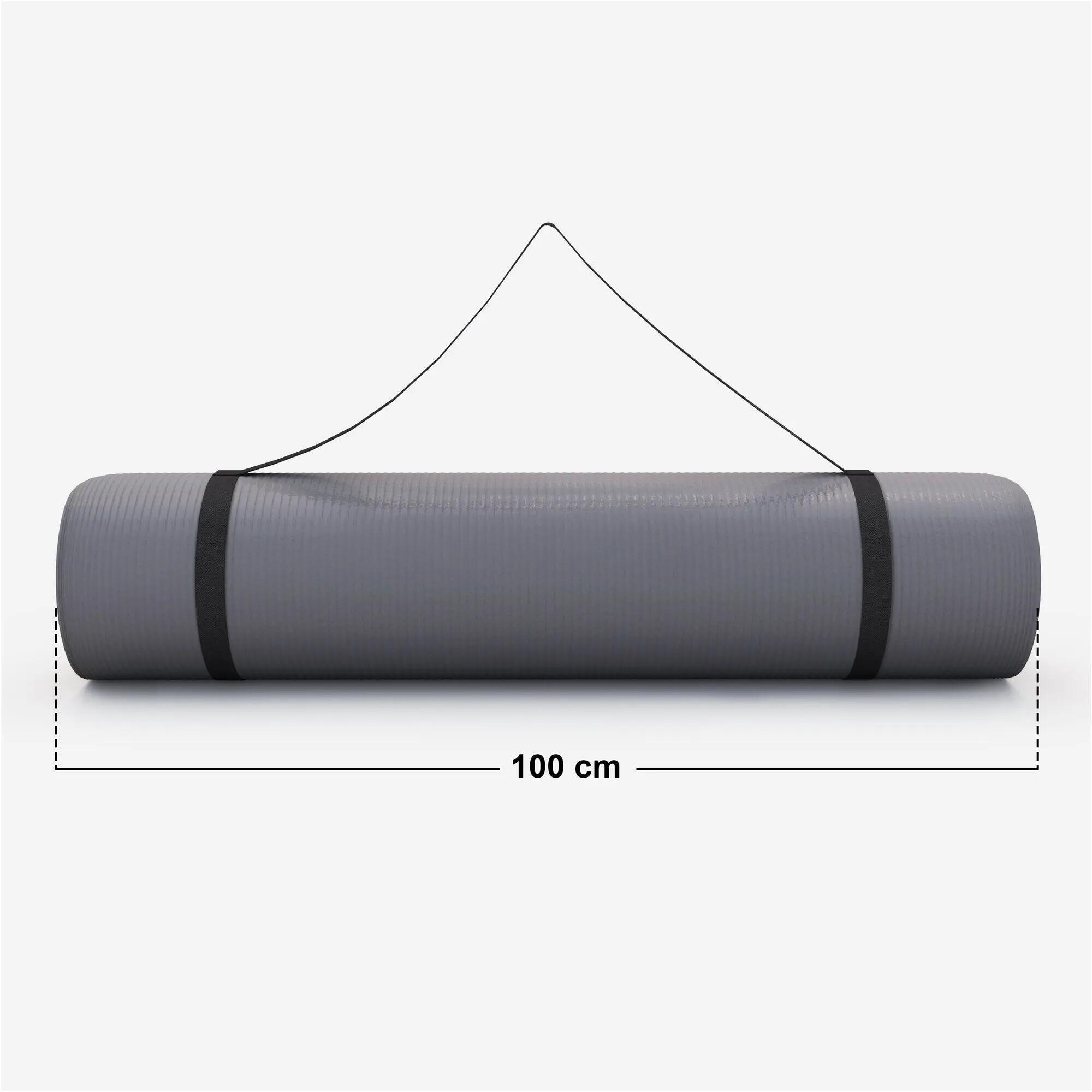 Tapis yoga GORILLA SPORTS 190x100 cm ép.15 mm antidérapant PVC 4/9