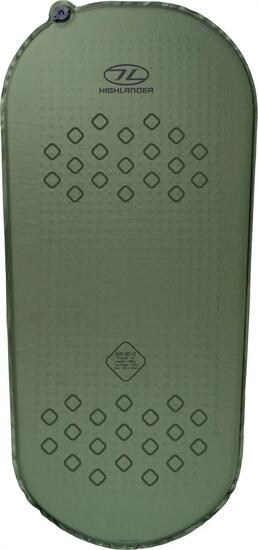 Selbstaufblasende Highlander Kip Mat-Matratze, 30 mm, grün