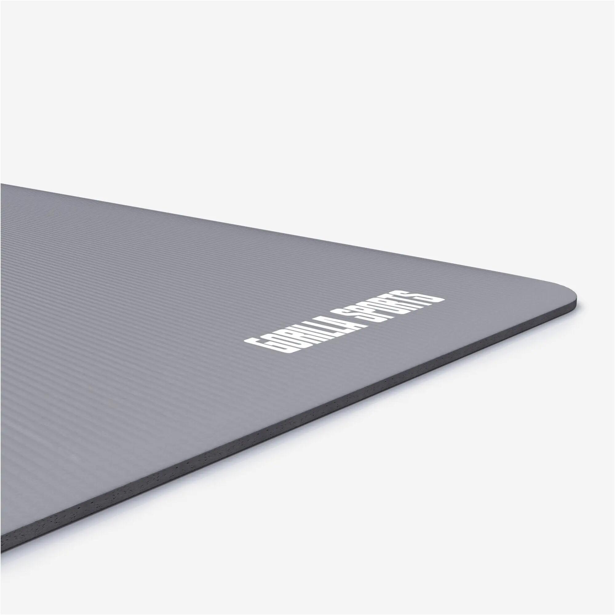 Tapis yoga GORILLA SPORTS 190x100 cm ép.15 mm antidérapant PVC 2/9