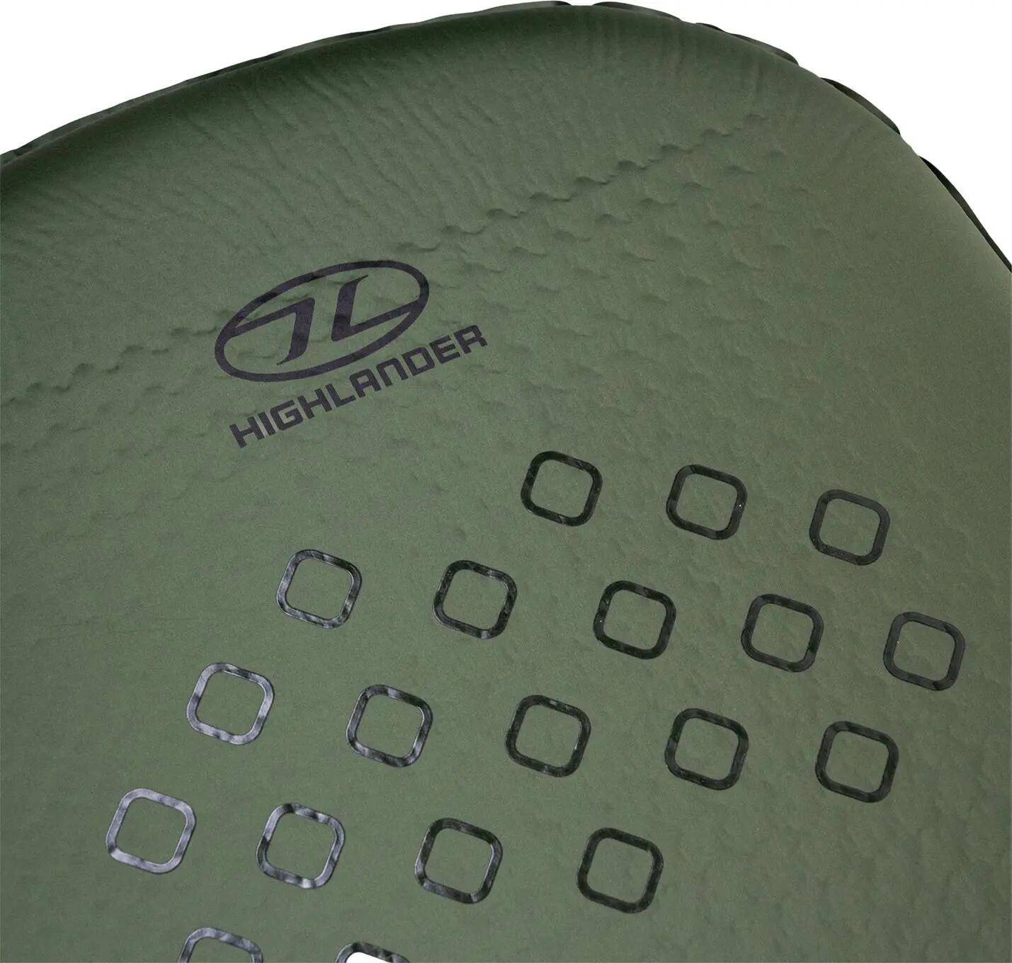 Highlander Kip Mat zelfopblaasbare matras, 30 mm, groen 2/5