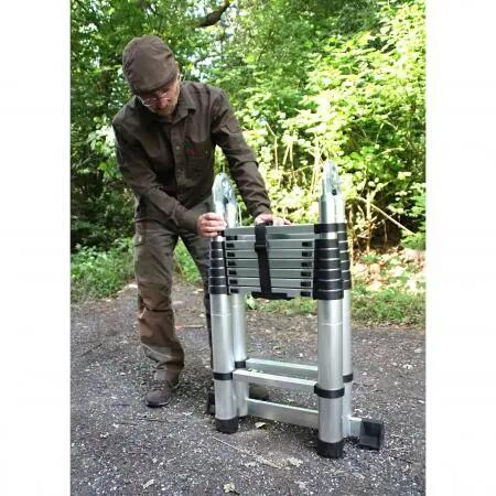 Tele-Revierleiter - klappbare Teleskopleiter, 5 m 3/5