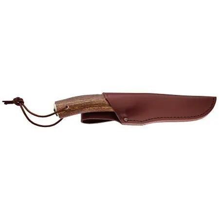 Jagdmesser Staghunter, 22 cm, mit Lederscheide 3/4