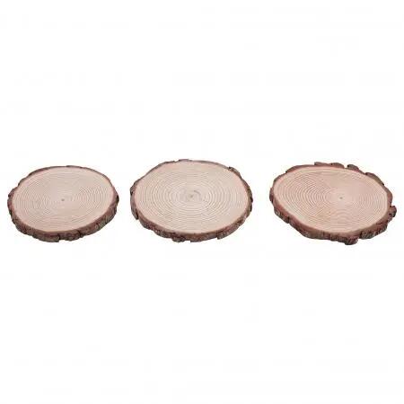 Trophäenbrettchen-Set - Kiefernholz - natur 2/4