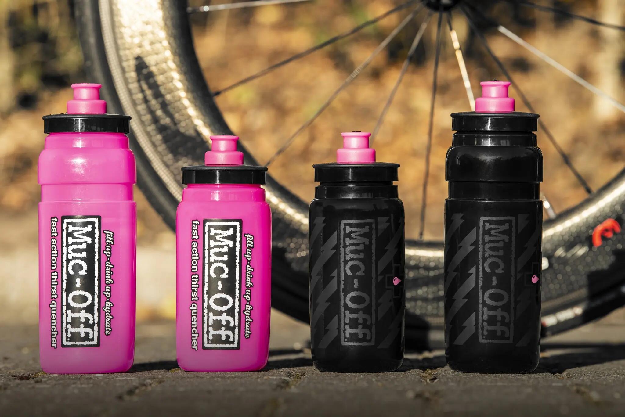 Muc-Off Elite Custom Fly Bidon 550 ml - Różowy 3/5