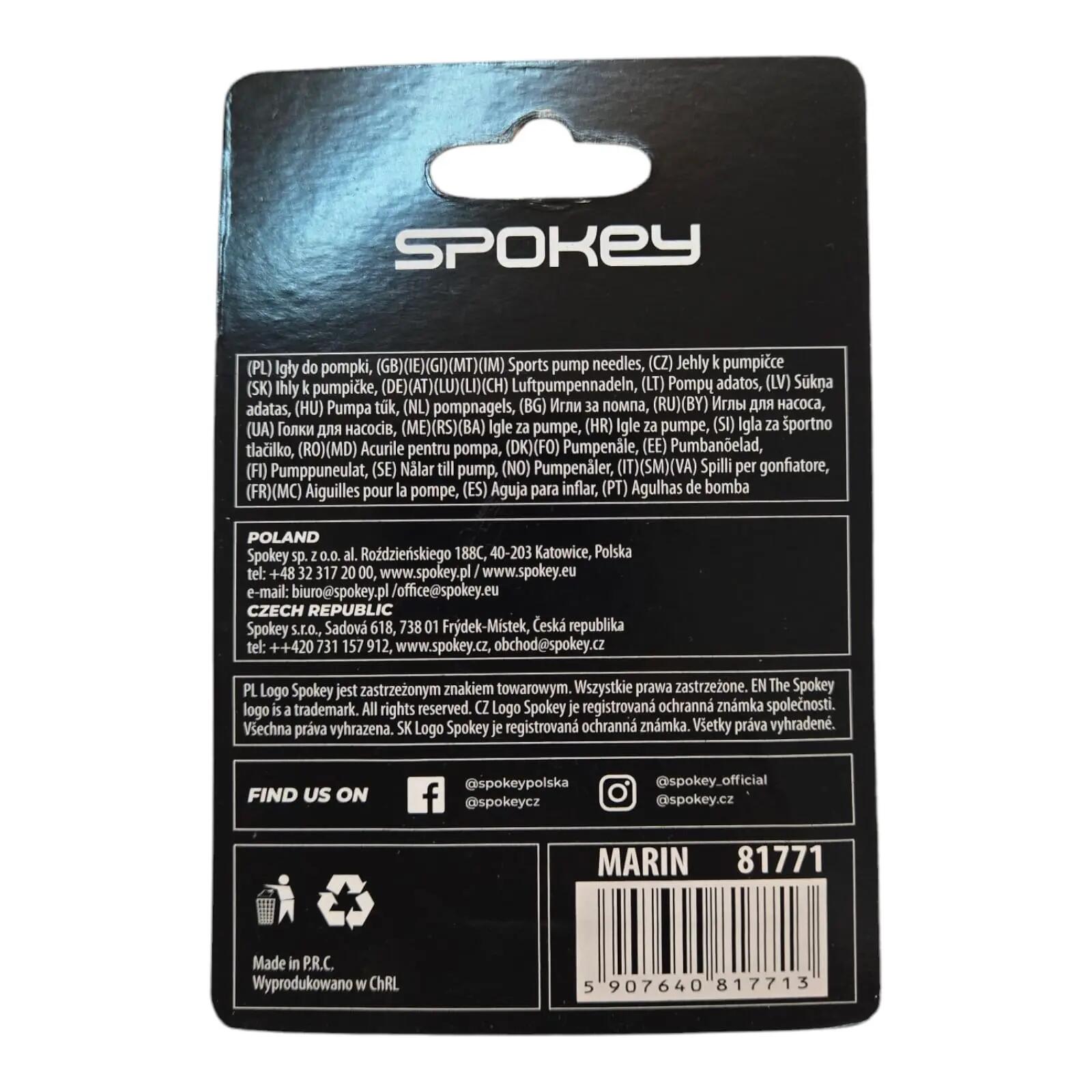 Zestaw końcówek do pompek Spokey Marin 4/4