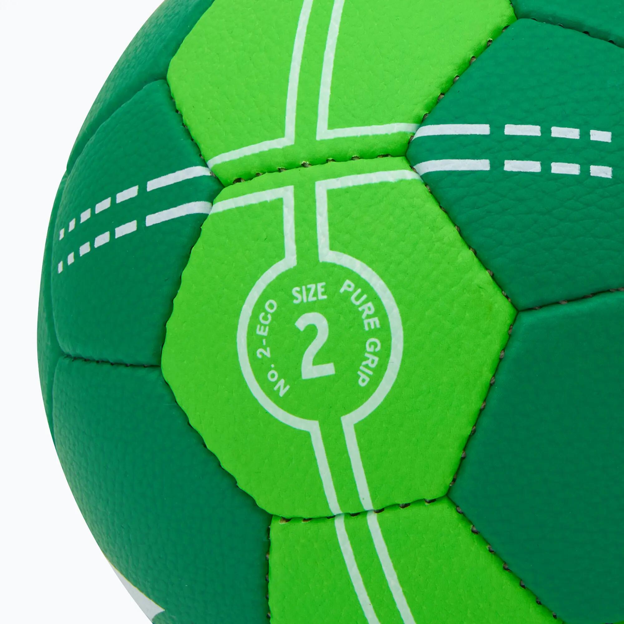 ERIMA Pure Grip No. 2 Eco kézilabda, smaragd/zöld, 2-es méret 3/4