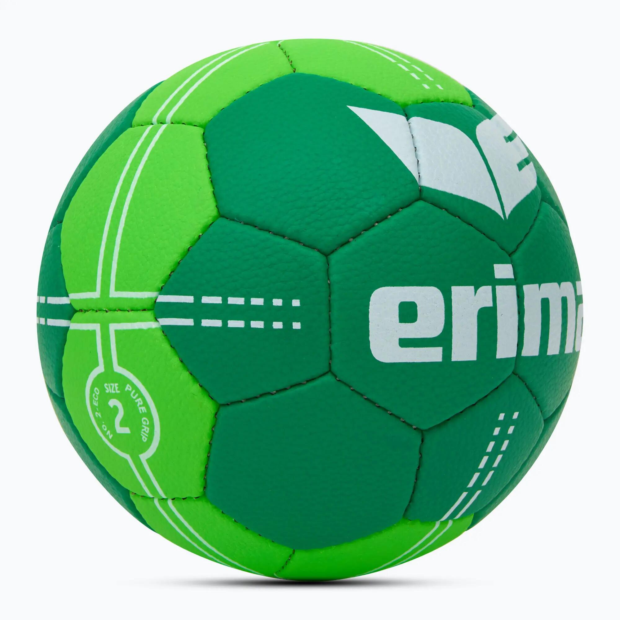 ERIMA Pure Grip No. 2 Eco kézilabda, smaragd/zöld, 2-es méret 2/4