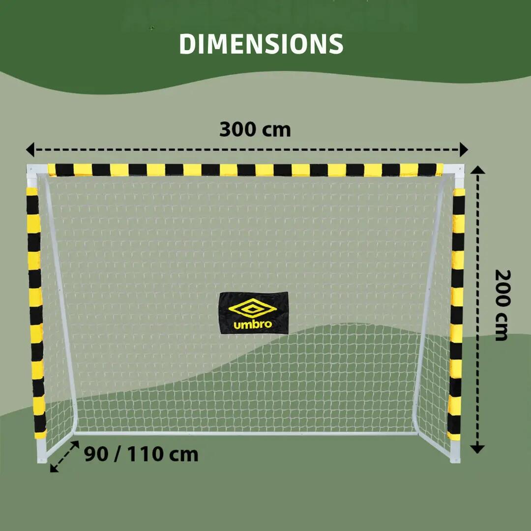 Voetbaldoel Goal 300 x 200 x 110 cm 5/6