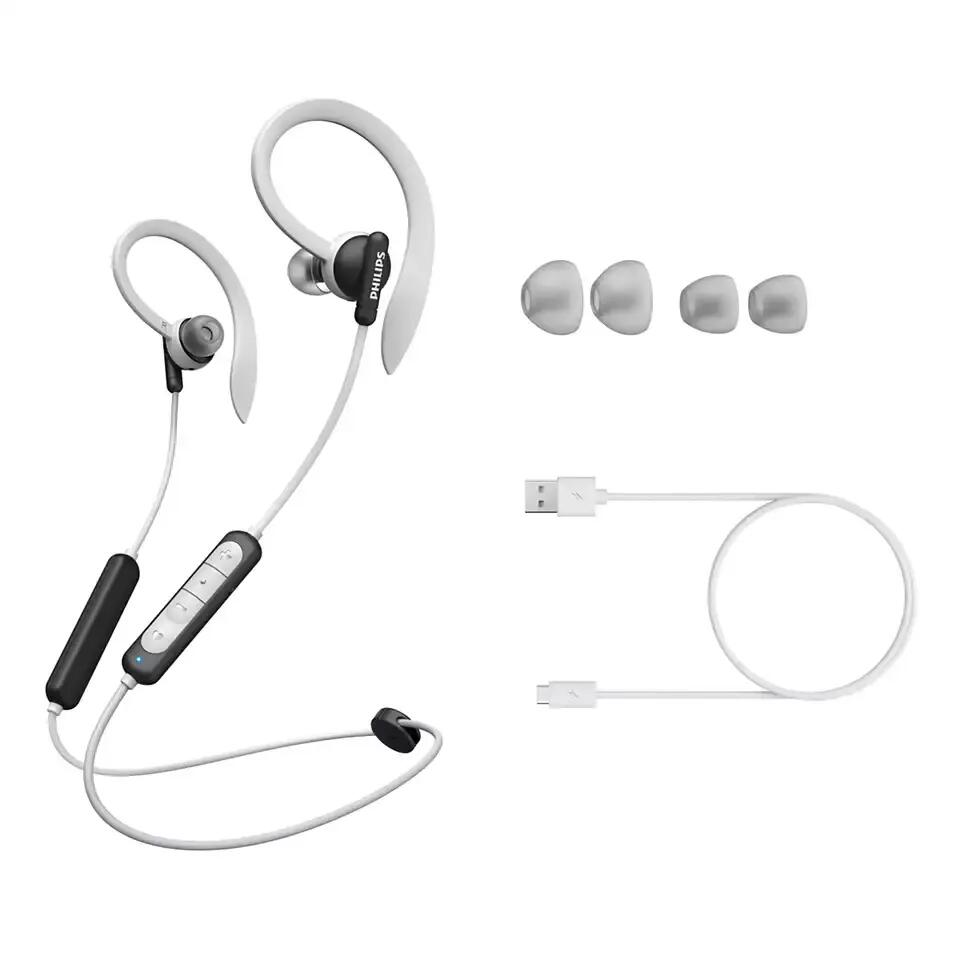 Casti audio wireless TAA4205BK/00, Bluetooth v5.0, microfon, monitor cardiac 5/5