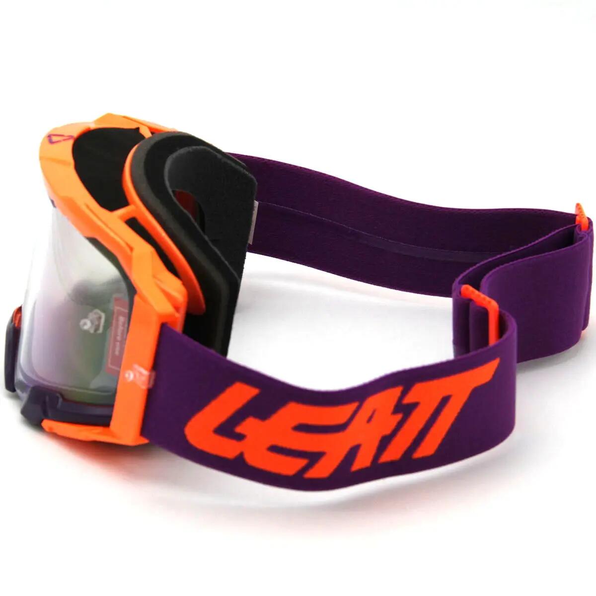 Velocity 5.5 Iriz Goggle anti fog mirror lens Neon Orange/Lila 2/3