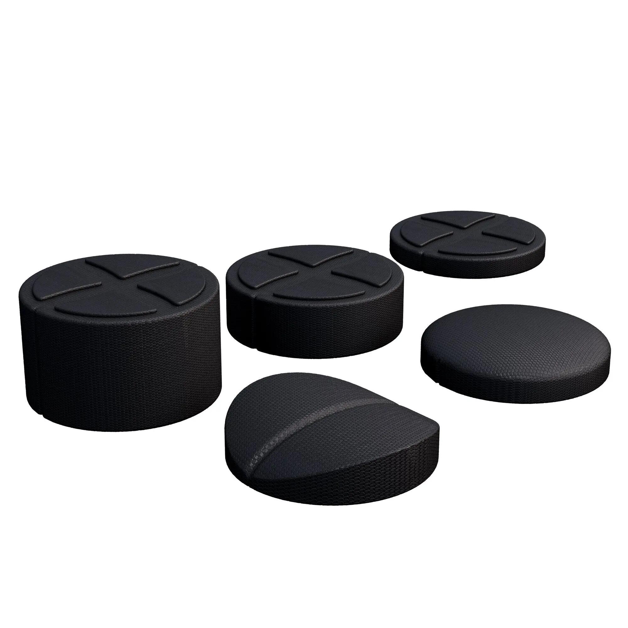 Extensor spate din 5 piese, negru, Gorilla Sports® 8/9