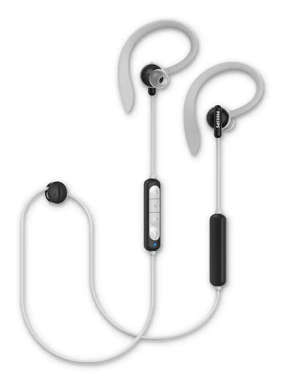Casti audio wireless TAA4205BK/00, Bluetooth v5.0, microfon, monitor cardiac 2/5