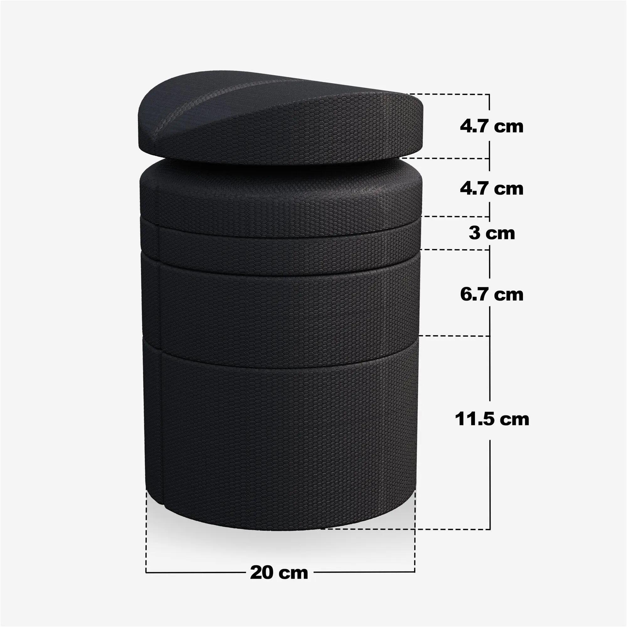 Extensor spate din 5 piese, negru, Gorilla Sports® 4/9