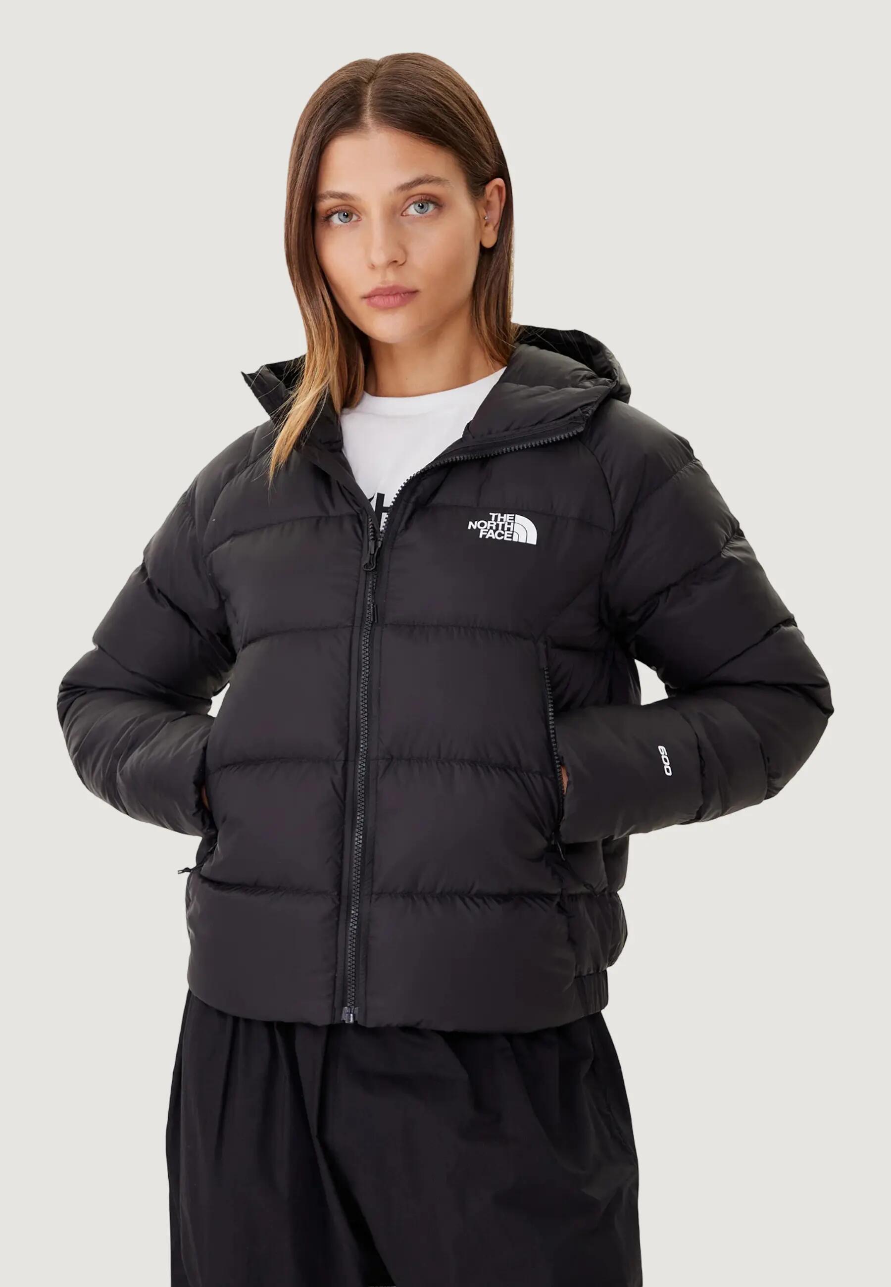 HYALITE DOWN HOODIE női kabát, FEKETE 1/5