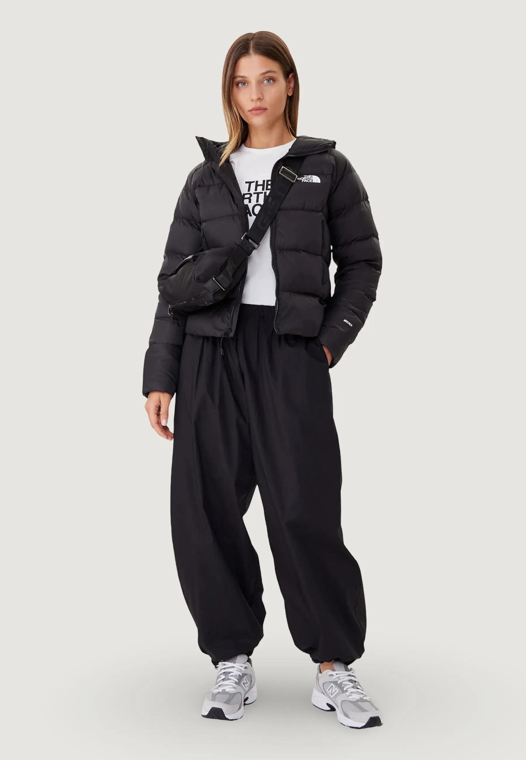 HYALITE DOWN HOODIE női kabát, FEKETE 2/5