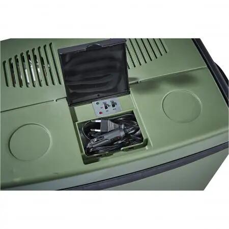 Kühl-/Heizbox 40 l, 230 V/12 V, Oliv/Schwarz 5/5