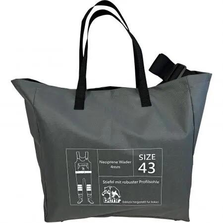 Unisex - Angeln - Neoprenwathose - High Back, 4 mm - Größe 40 - seal-grau 4/4