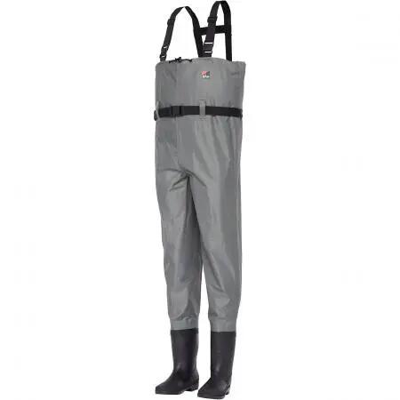 Herren - Angeln - Nylon-Wathose - Light Grey 1/2