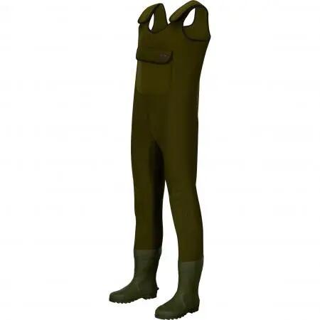 Herren - Angeln - Neopren-Wathose - 5 mm - il Lago Prestige - oliv 2/4
