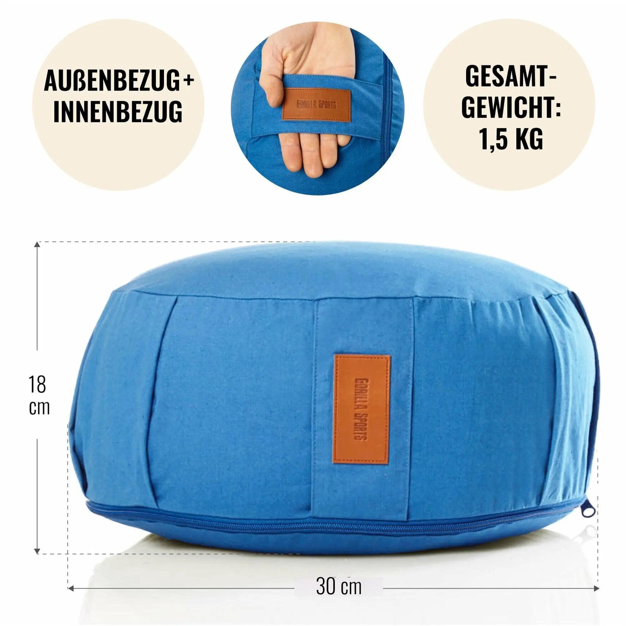 Yogakissen in verschiedenen Farben 9/14
