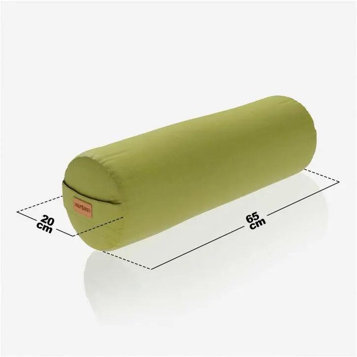 Traversin Yoga Gorilla Sports 65x20 cm coton rempli épeautre 7/11