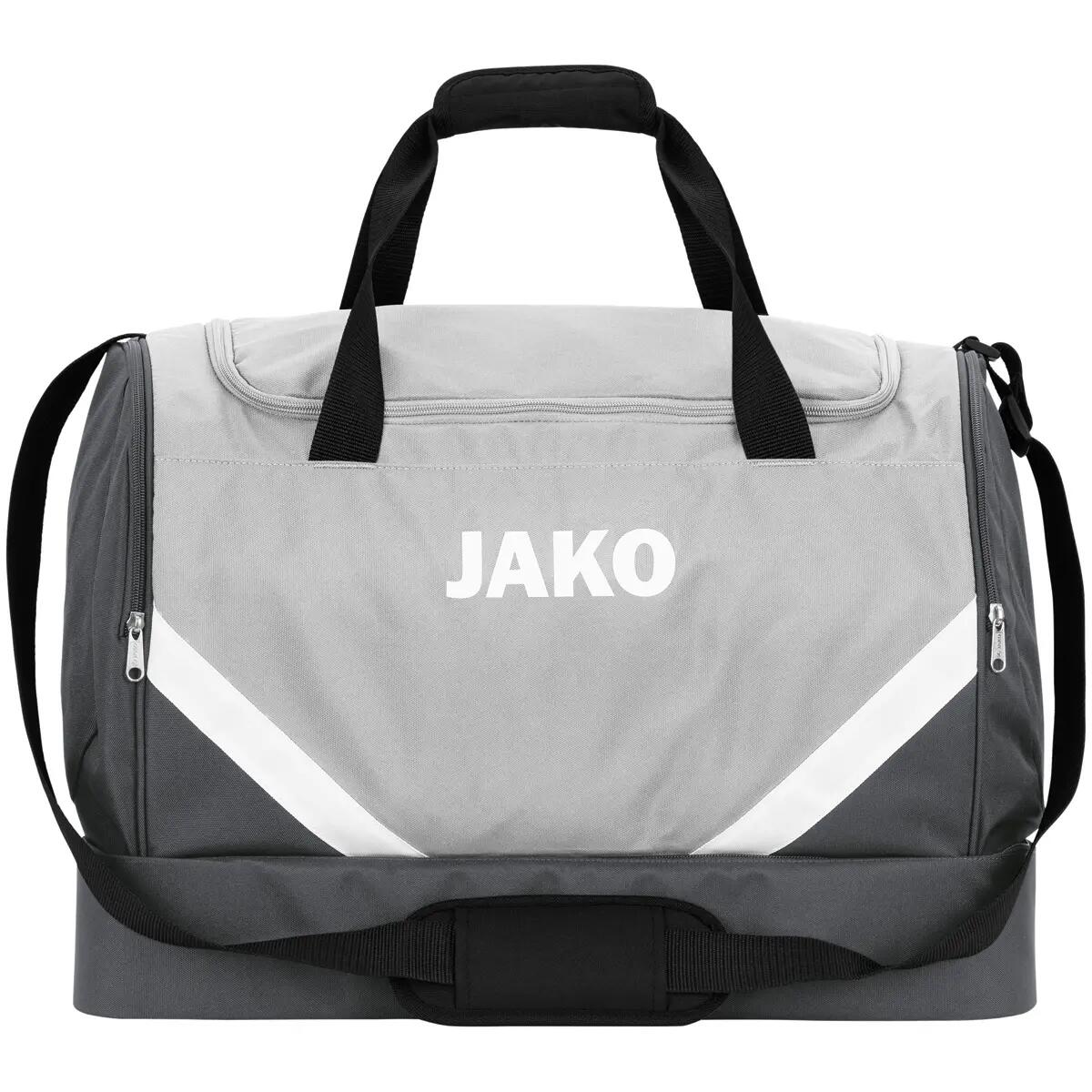 Jako Iconic sporttas met bodemvak - zwart, UNI 8/9