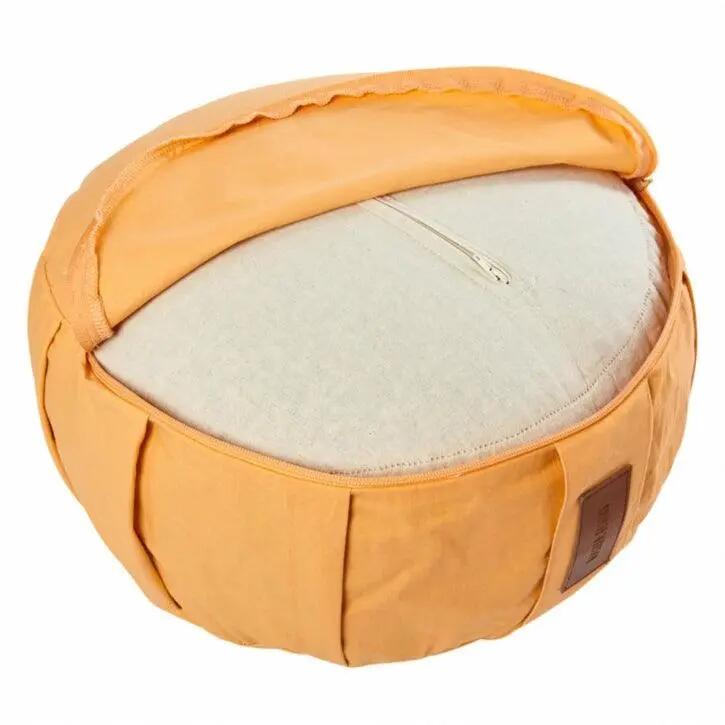 Zafu Gorilla Sports coussin de méditation coton jaune 3/15