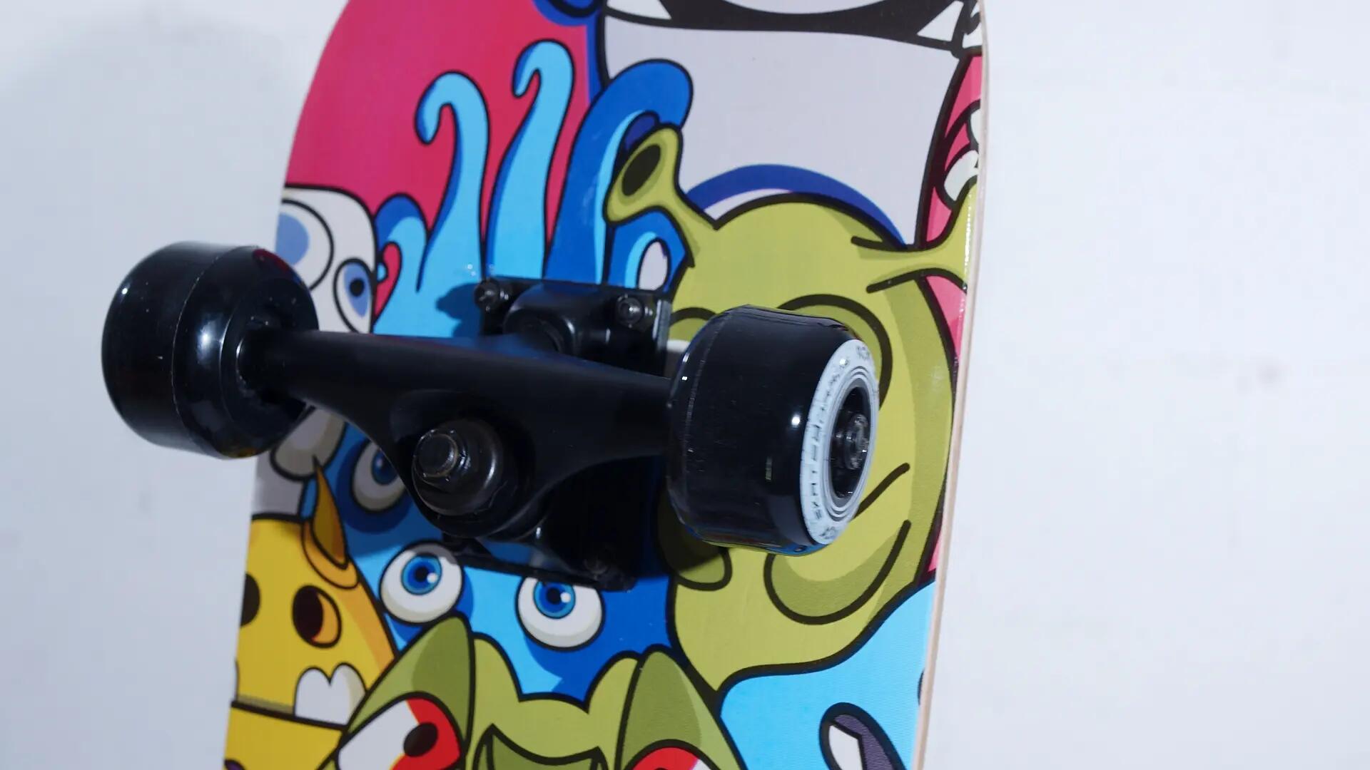Skateboard in Acero per Bambini e Adulti Principianti 31” Double Kick 8/10