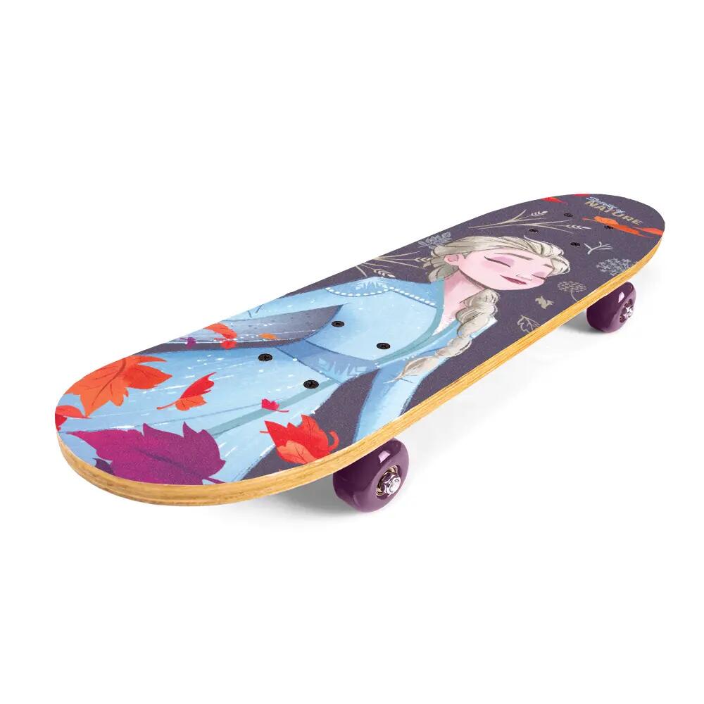 Deskorolka skateboarding dla dzieci 9-warstwowy klon Frozen 2 niebieska 4/6