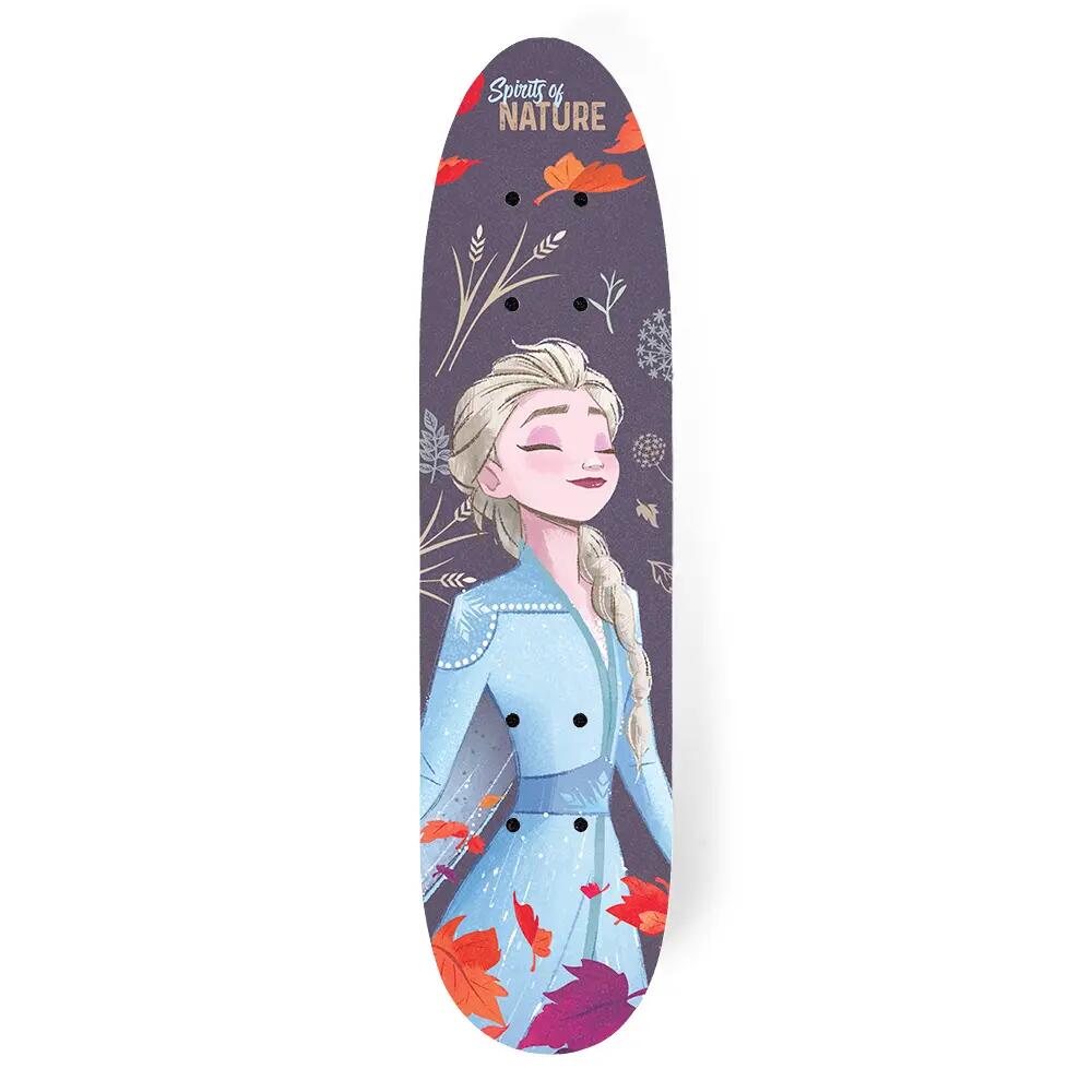 Deskorolka skateboarding dla dzieci 9-warstwowy klon Frozen 2 niebieska 2/6
