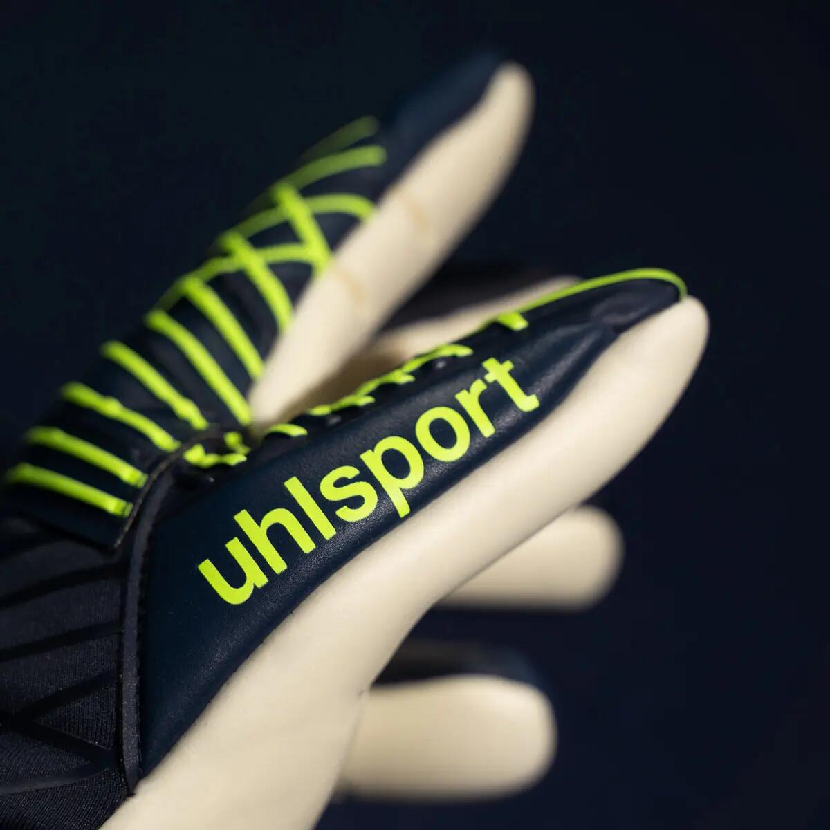 Gants gardien Uhlsport Absolutgrip HN Prediction taille 8 bleu/jaune 5/8