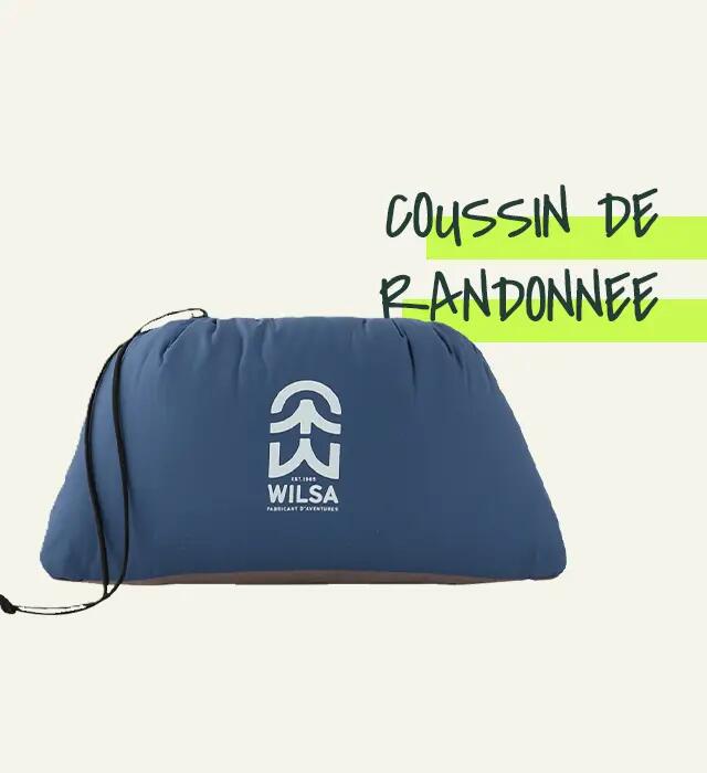 Cuscino da trekking Wilsa compatto 30 x 36 x 8 cm, leggero. 4/5